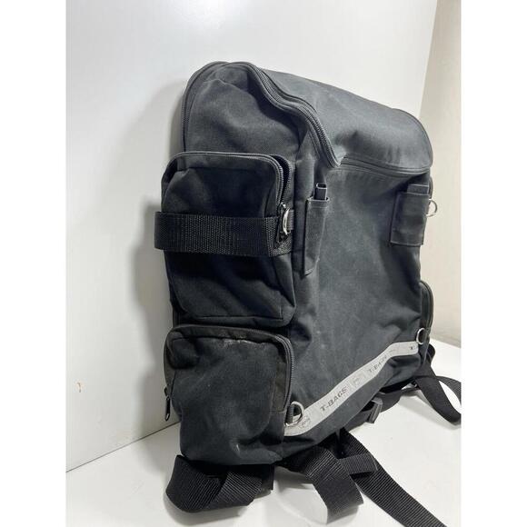 T-Bags Universal Expandable Bag Model TBU200 1 Piece Motorcycle Sissy Bar Bag - Picture 3 of 9